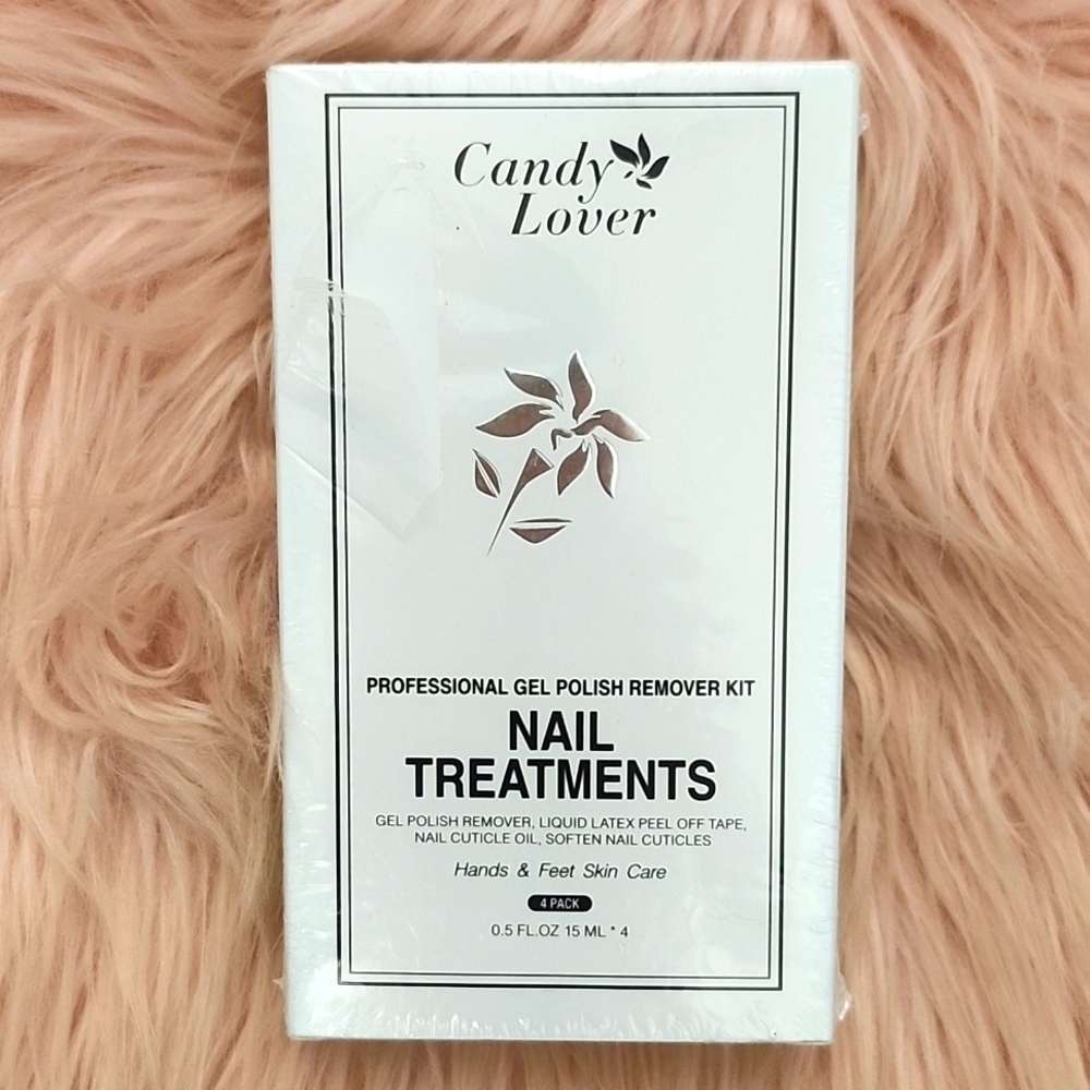 Brand New CANDY LOVER PROFESSIONAL NAIL TREATMENTS-4CT